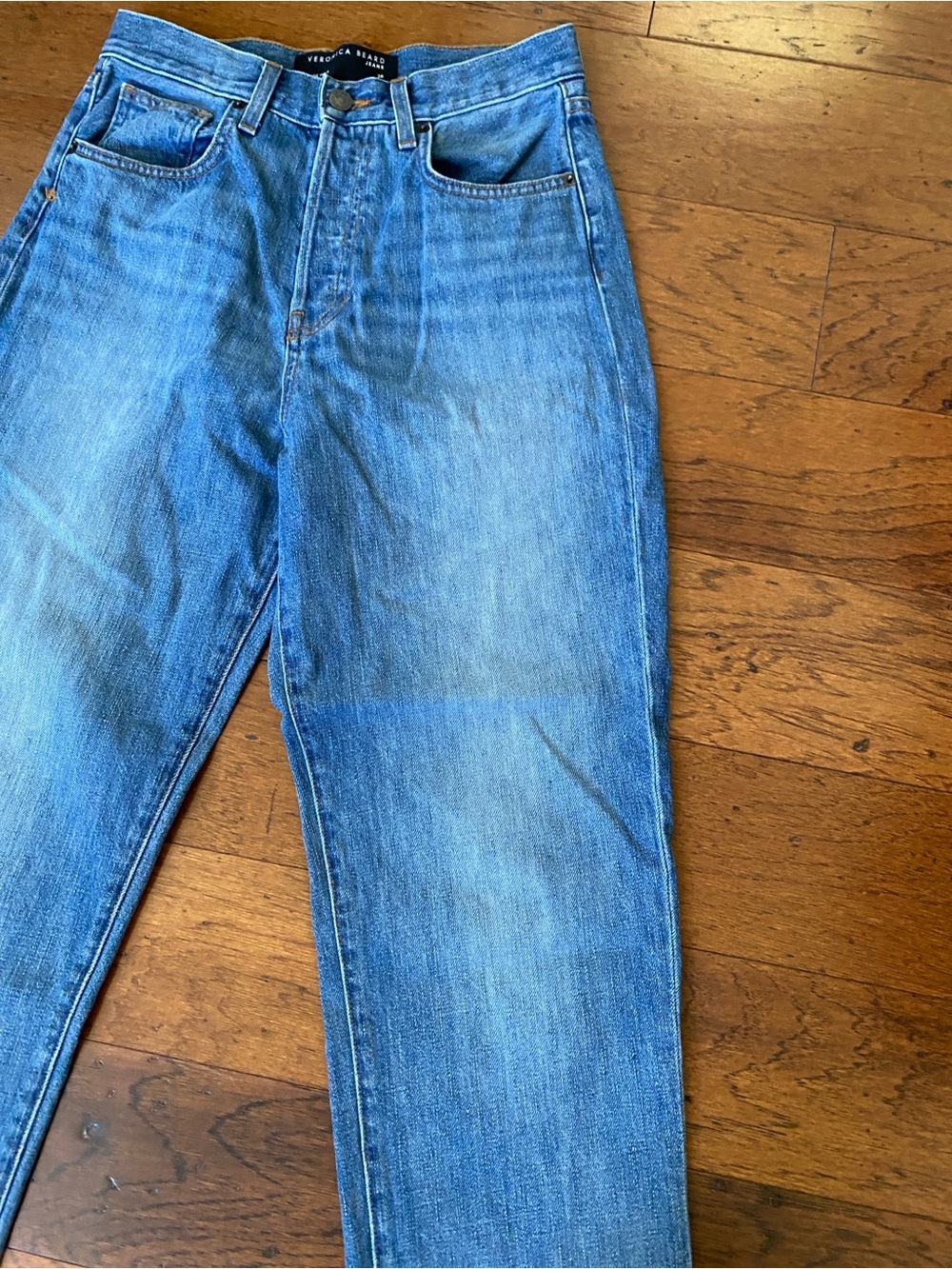 Veronica Beard Blake Classic Straight High Rise jeans-28